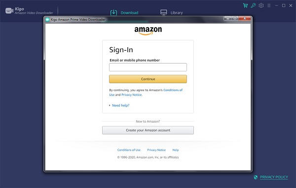 Login with Amazon Account