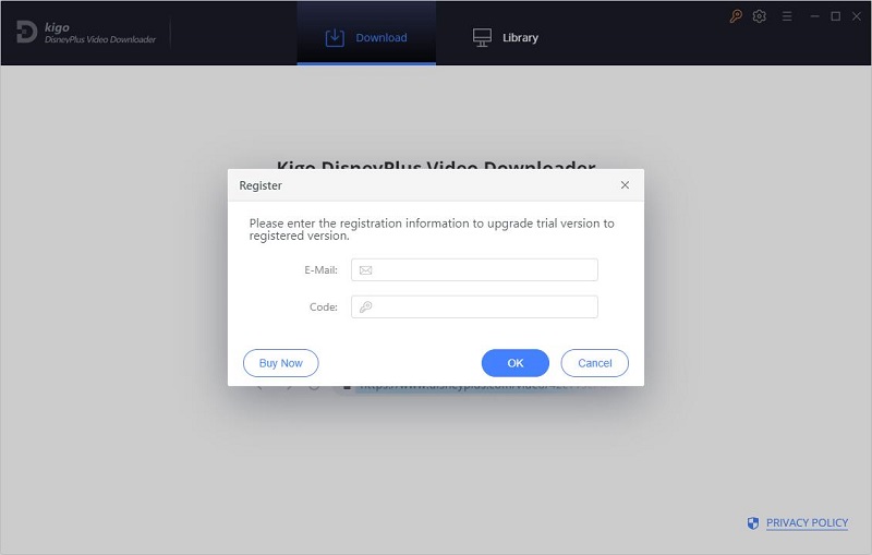 Register DisneyPlus Video Downloader