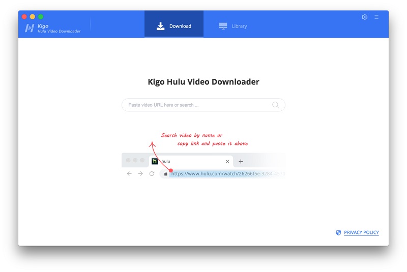 interface of Hulu Video Downloader