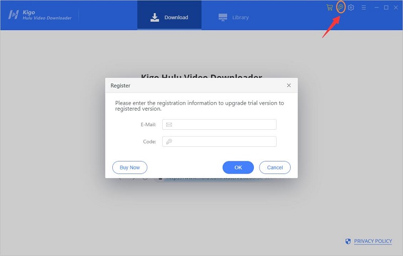 Register Hulu Video Downloader