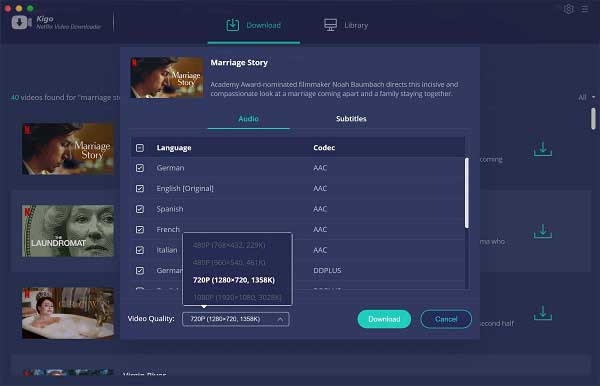 Advanced Setting Window